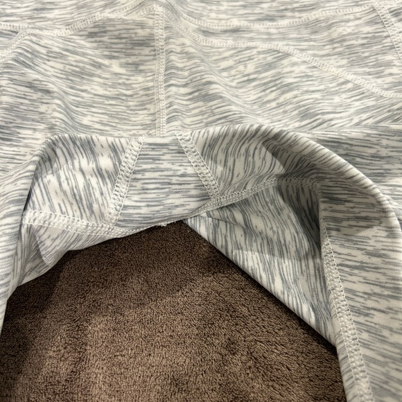 Leggings in white and Light Gray - Picture 4 of 8